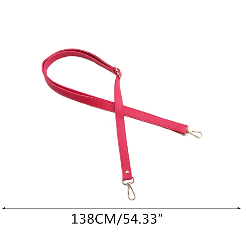 Dây đeo túi xách da giả dài 138cm có thể điều chỉnh diy