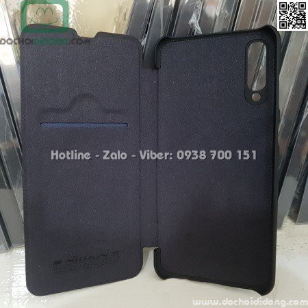 Bao da Samsung A50 Nillkin Qin