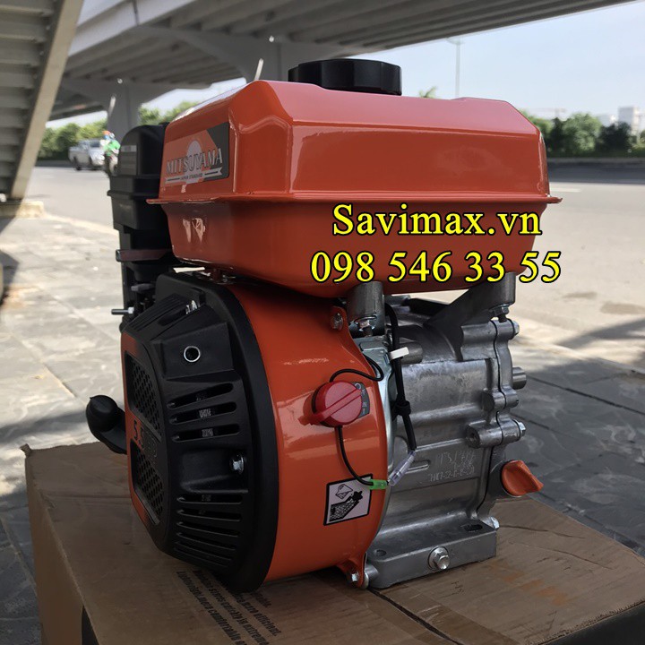 Địa chỉ bán động cơ đầu nổ chạy xăng Mitsuyama 5,5HP