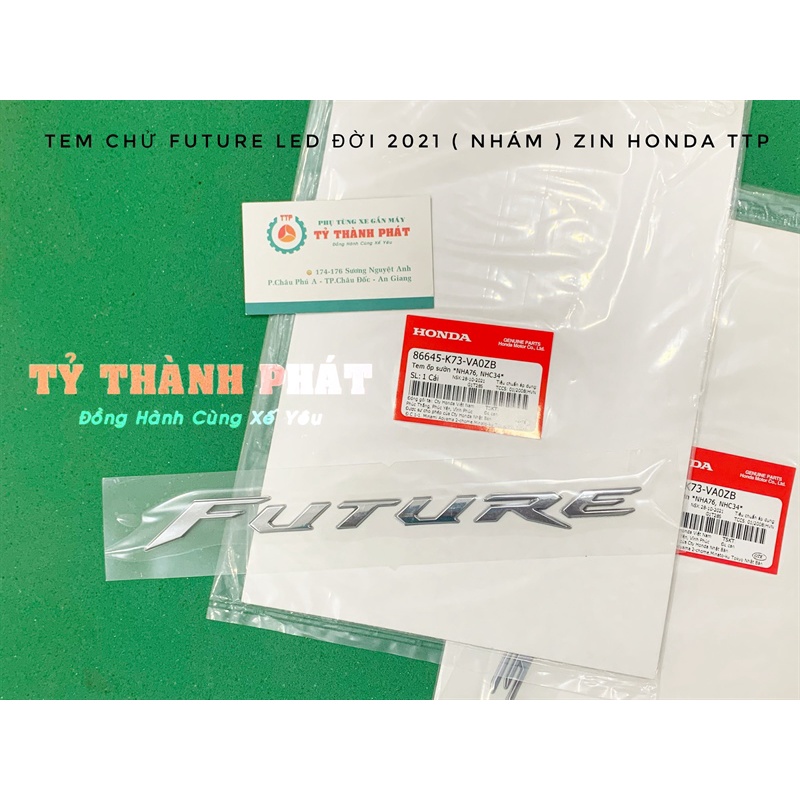 Tem chử Future 125 mới Led