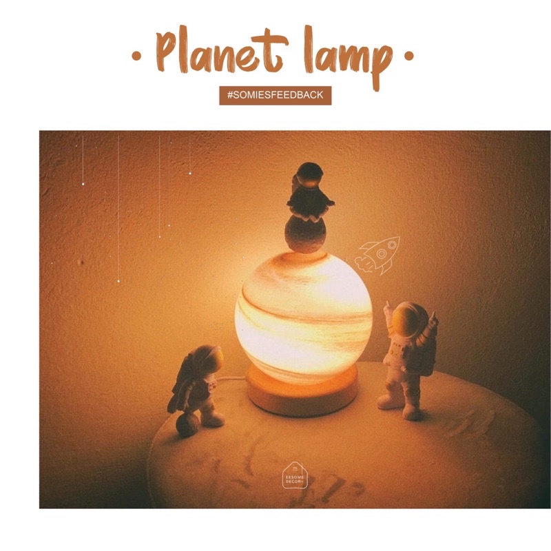 Set phi hành gia, mô hình astronaut du hành vũ trụ cao cấp trang trí bàn làm việc