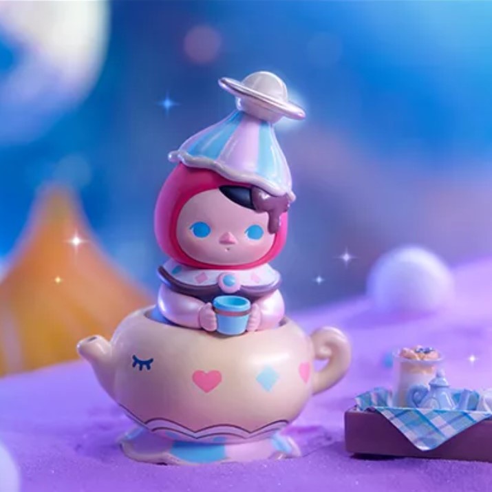 Búp Bê POPMART Pucky Động Vật Trang Trí Tiệc Trà Hộp Quà Tặng