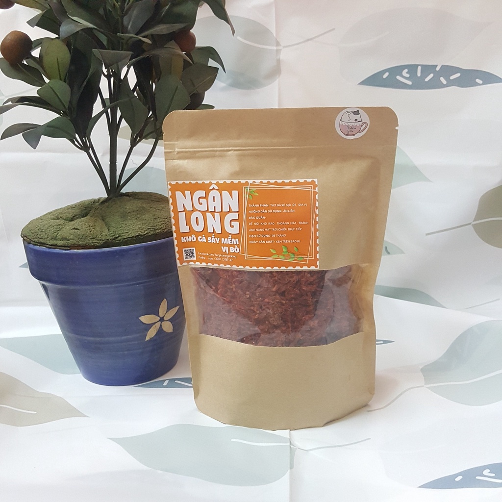 Khô Gà sấy mềm vị khô Bò Ngân Long - Thơm ngon Dinh dưỡng - 100g | 250g | BigBuy360 - bigbuy360.vn