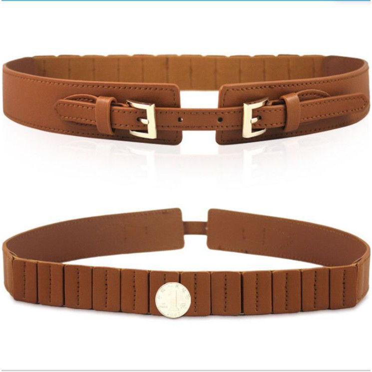 Đai váy belt nữ Thời trang 2 kim