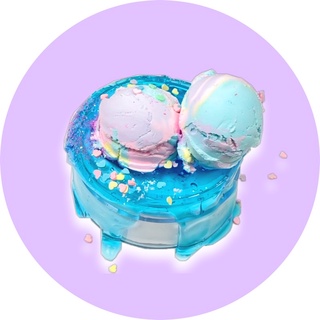 SLIME KEM Sắc màu KÌ LÂN BIỂN KIKIWAKA ~  Kikiwaka Ice-cream DIY slime bơ tự trộn màu sắc như kem thật siêu đẹp