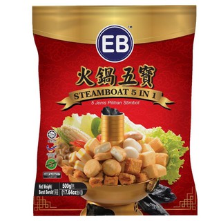 Combo Viên Thả Lẩu EB 5 trong 1 Malaysia