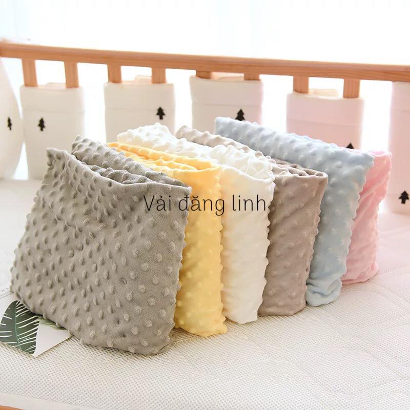 NHUNG HẠT siêu mềm mịn may chăn, gối, thú bông...cho trẻ em