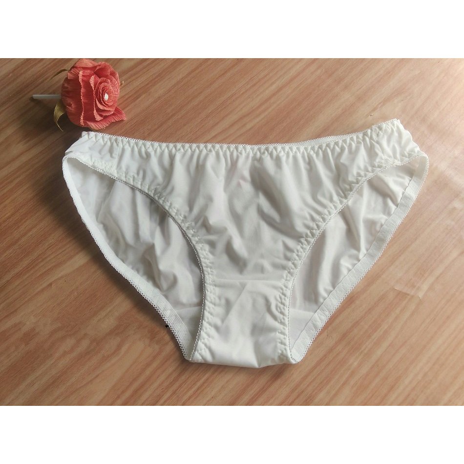 Combo 5 quần lót nữ thun lạnh hàng việt nam loại cao cấp Màu trắng