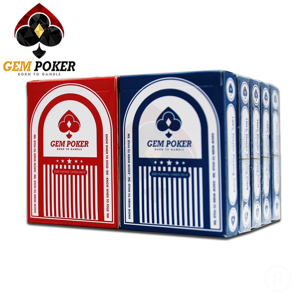 ⚜️BÀI GEM POKER MOSAIC CAYENNE® 100% PLASTIC⚜️