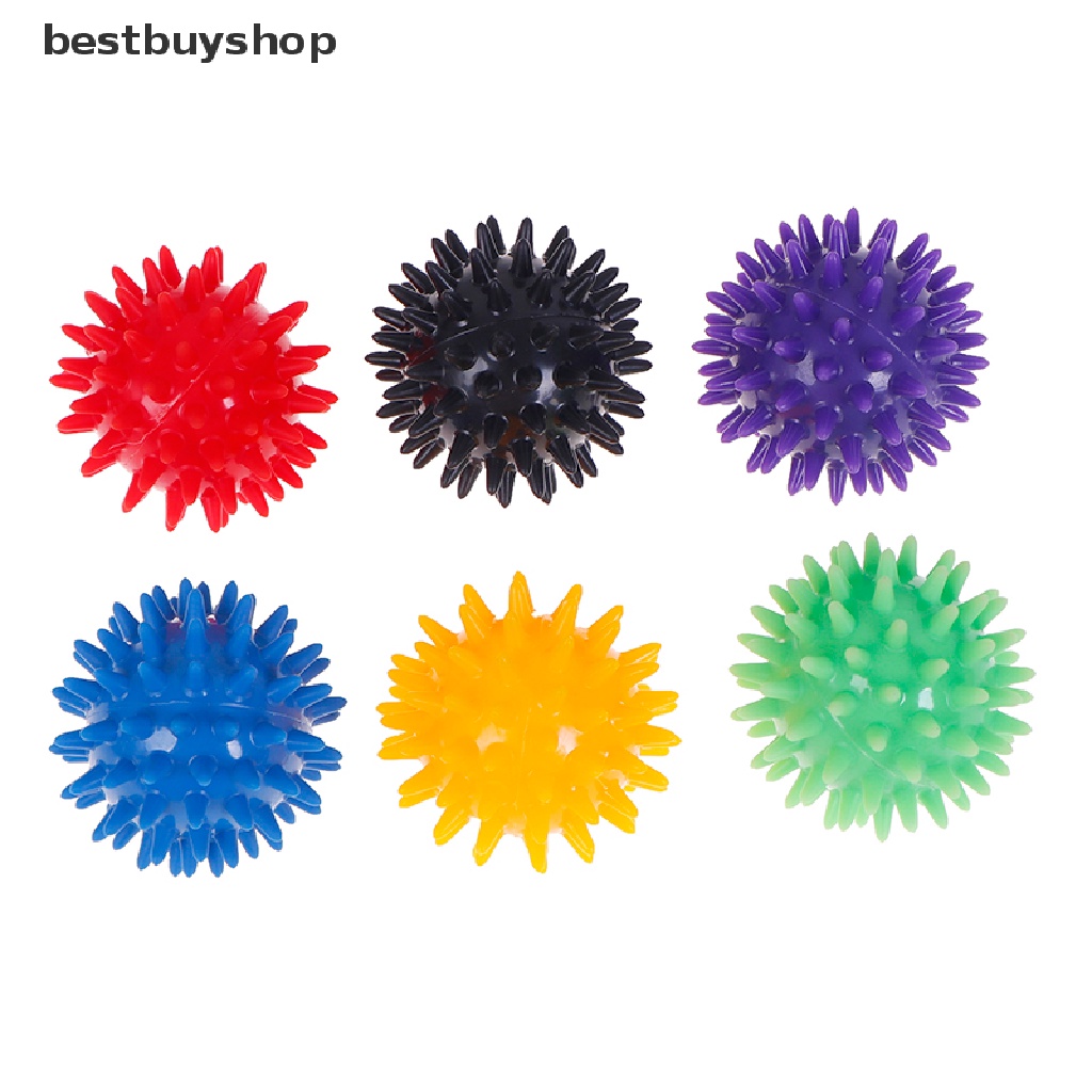 Quả Bóng Cứng Gai Mát Xa Toàn Thân Kích Thước 6cm Hỗ Trợ Luyện Tập Thể Hình