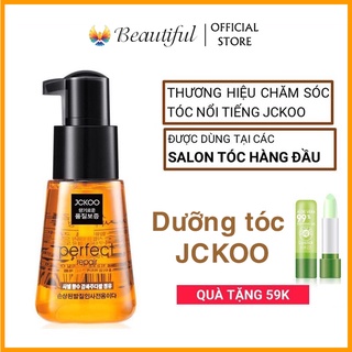 Tinh dầu dưỡng tóc JCKOO Chính Hãng - Serum Giúp Phục hồi Tóc uốn, nhuộm, tóc hư tổn, tạo nếp tóc mềm mượt