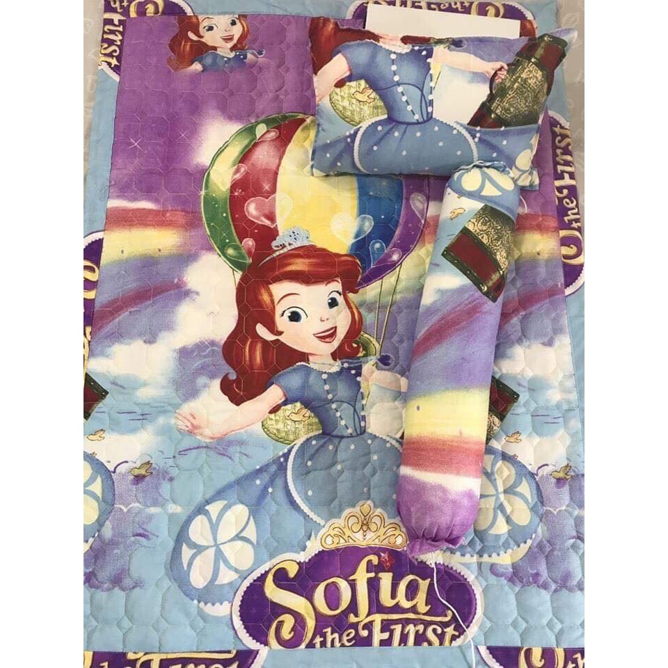 Set chăn gối cho bé_ Công chúa Sofia