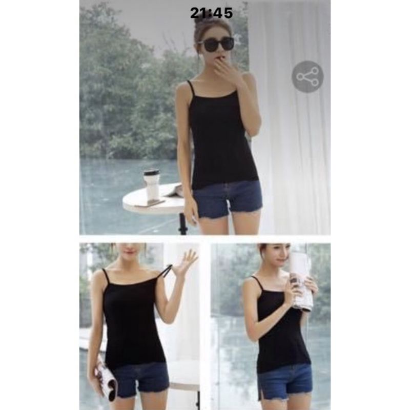 Áo Thun Cotton Nữ 2 Dây BoDy Thoải Mái Mềm Mại