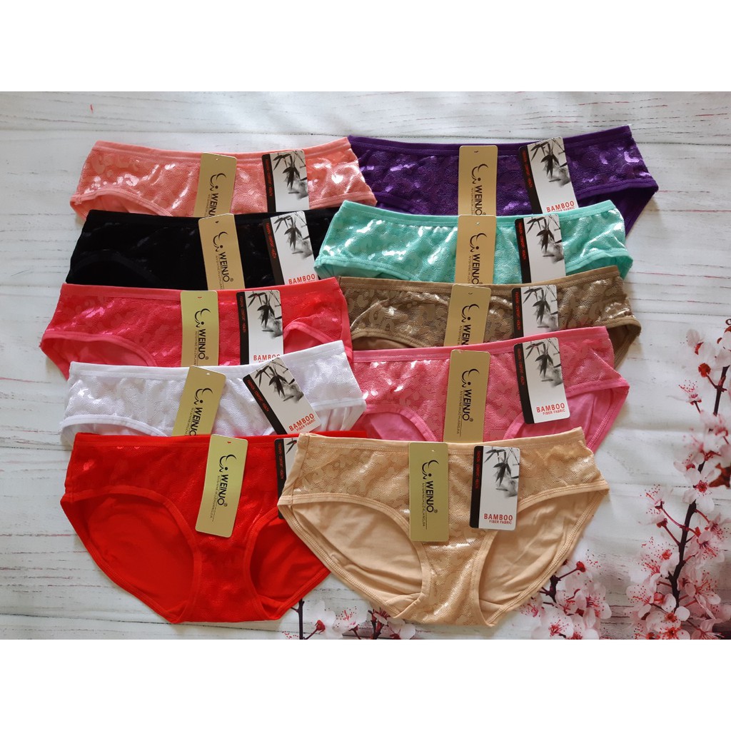 Quần Lót Nữ - 5 Quần Cotton Ren Trước - Mã 1230 | BigBuy360 - bigbuy360.vn
