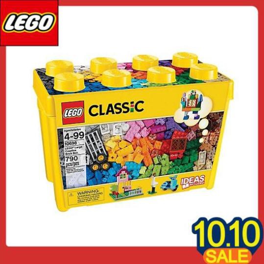 Đồ chơi LEGO CLASSIC Thùng Gạch Lớn Classic Sáng Tạo 10698 (790 chi tiết)