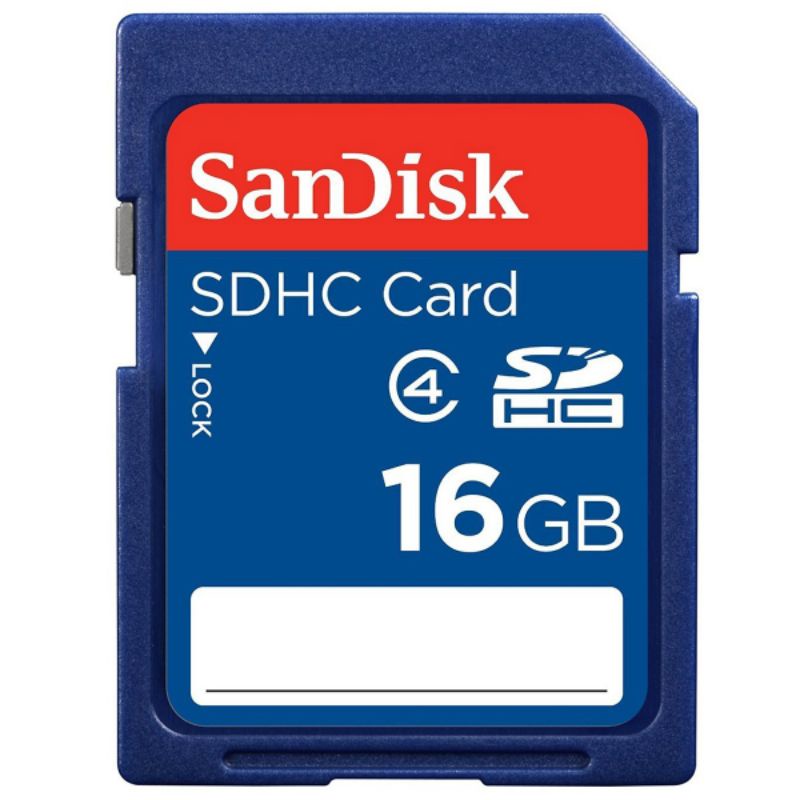 Thẻ Nhớ SDhC SanDisk 16GB Máy Ảnh Canon