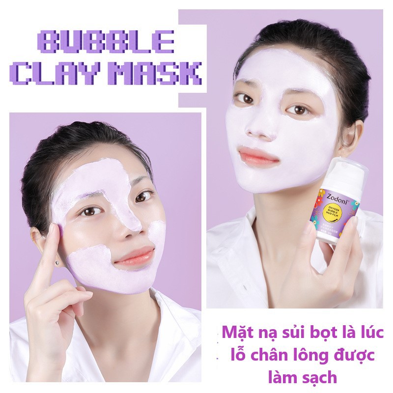 Mặt nạ bùn sủi bọt ZODONI Bubble Clay Mask ZDN25