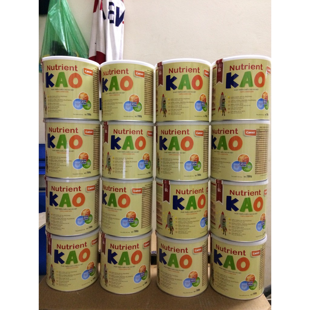 Combo 6 lon Sữa Nutrient Kao 700g