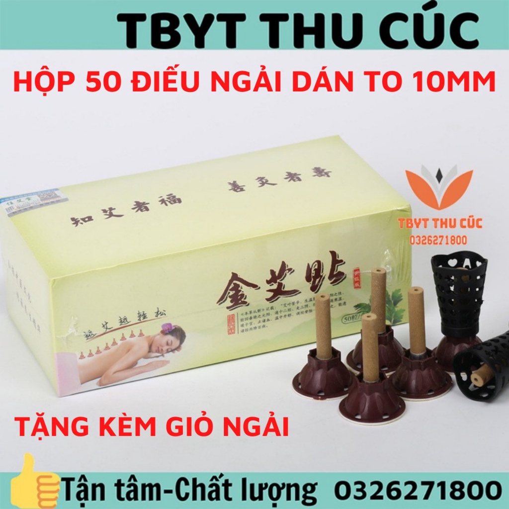 Nhang ngải dán- điếu ngải dán to 10mm