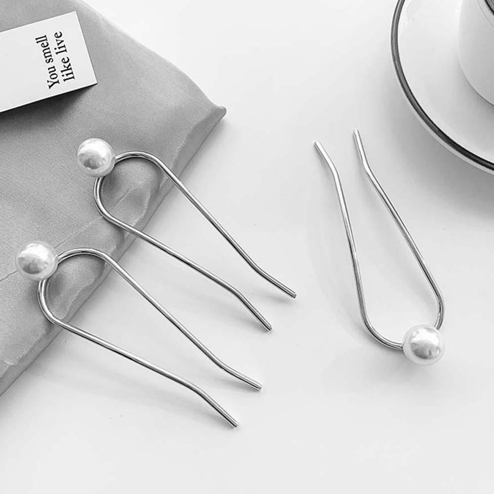 Kẹp Tóc Nhỏ Bằng Hợp Kim Thiết Kế Đơn Giản Ngọt Ngào Cho Nữ