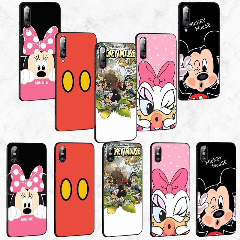 Xiaomi Mi 11 Ultra Poco M3 F3 Redmi K40 Pro GO POCO X2 Soft Silicone Cover Phone Case Casing GR81 Mickey Mouse Cartoon