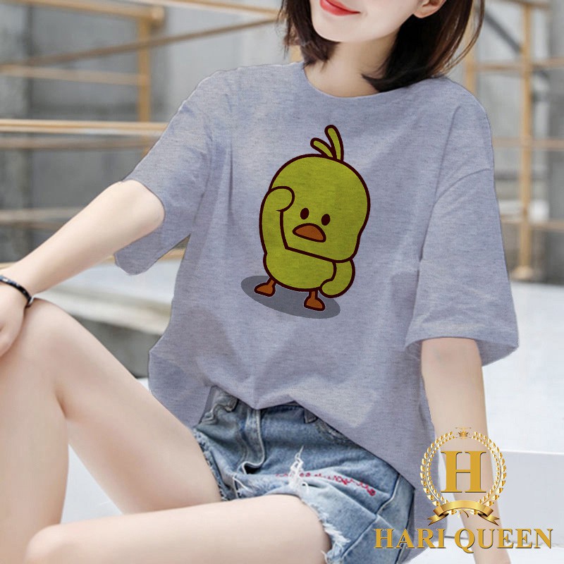 Áo phông 1 vịt chào cờ nhiều màu HARI0520