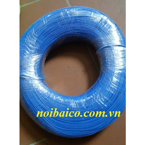 Dây oval vỏ PVC,Dây buộc lõi kẽm vỏ nhựa, Dây buộc nguồn. Dài 1000m nặng 3.4kg.