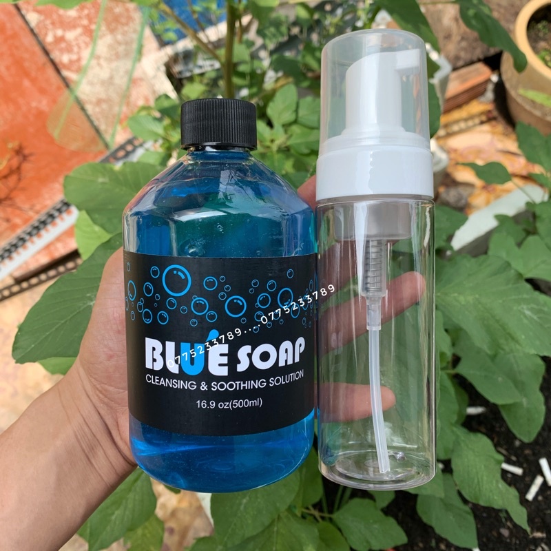 Dung dịch tạo bọt lau mực xăm Bluesoap /Dcpx Minh Minh SG