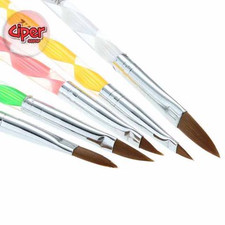 Bộ 5 cọ đắp bột móng tay