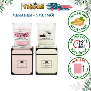 Nến thơm hương hoa Pháp lãng mạng - Thư giãn, an toàn - 100% Organic