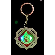 Mô hình móc khóa Vision có đèn led 7 loại nguyên tố