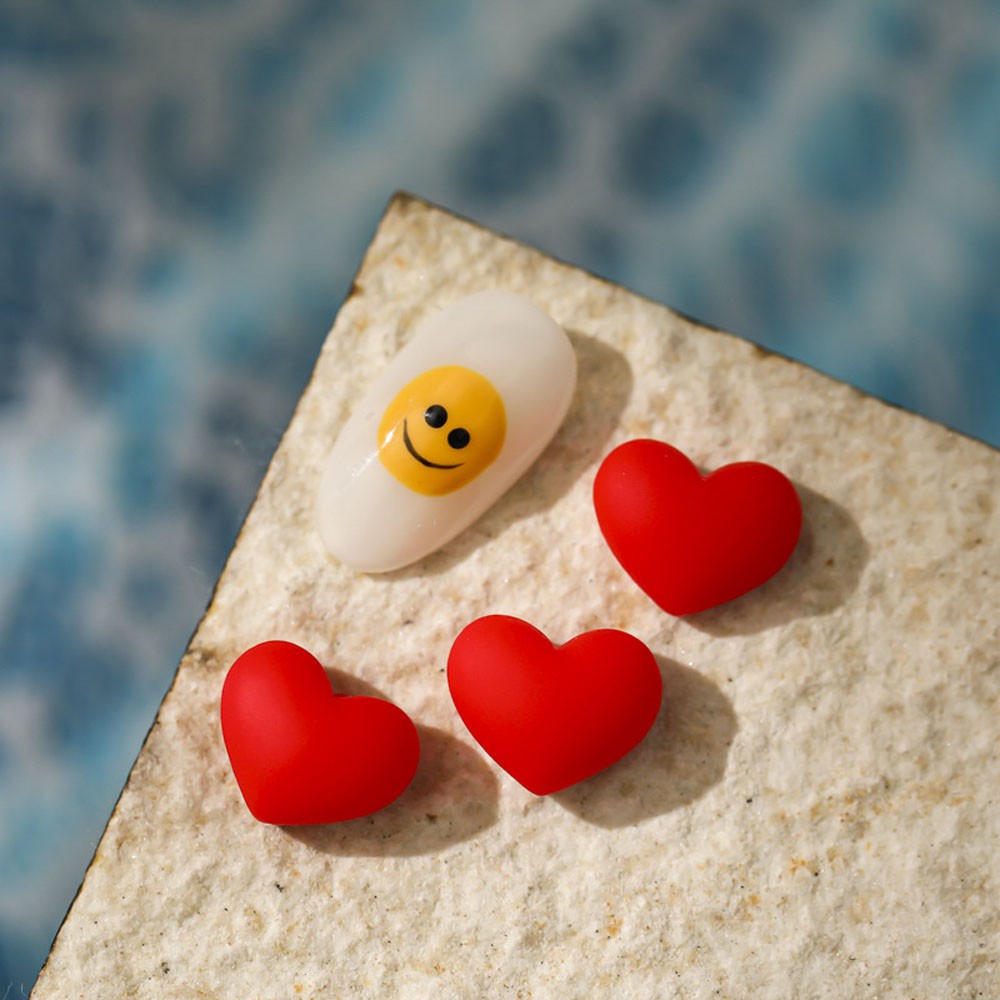 [Hàng mới về] 5 Phụ kiện trang trí móng tay 3D dễ thương phong cách hoạt hình nhiều kiểu tùy chọn