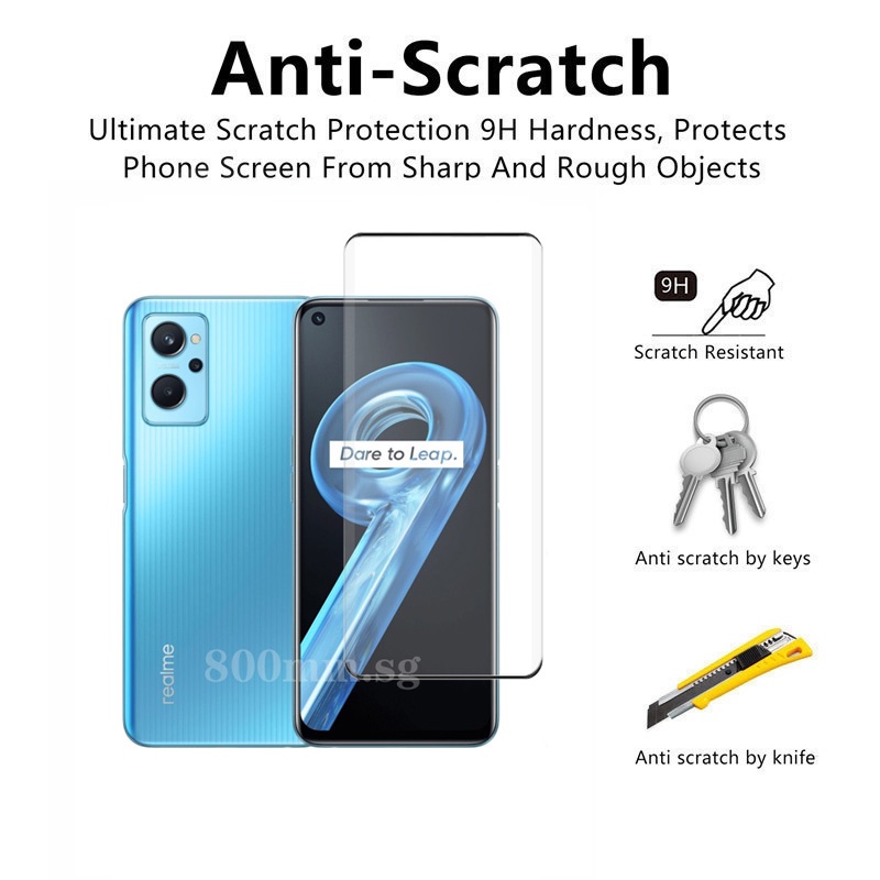 Ốp Điện Thoại Kính Cường Lực Cho Realme 9i Realme Narzo 50A 50i 30A GT Neo2 8 5G 7 Pro 8i 7i Realme C21Y C25S C25