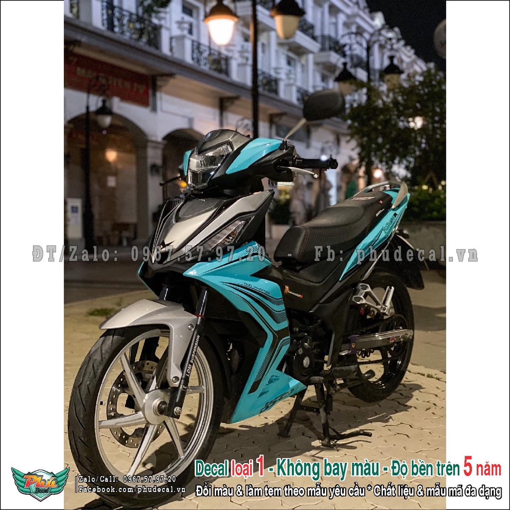 Tem rời Winnre xanh đen (2)