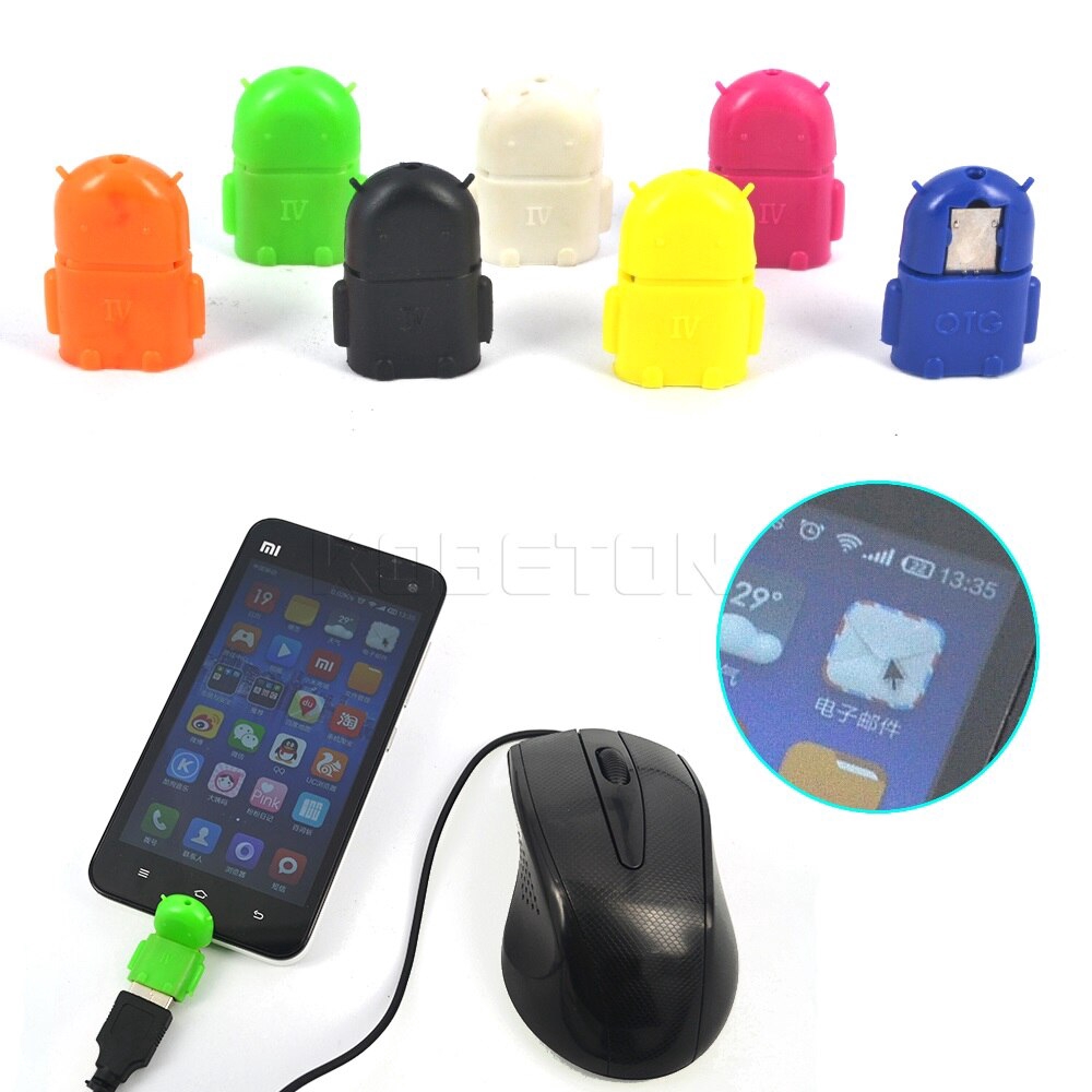 Đầu chuyển đổi USB 2.0 Micro sang USB OTG cho điện thoại Android tiện dụng