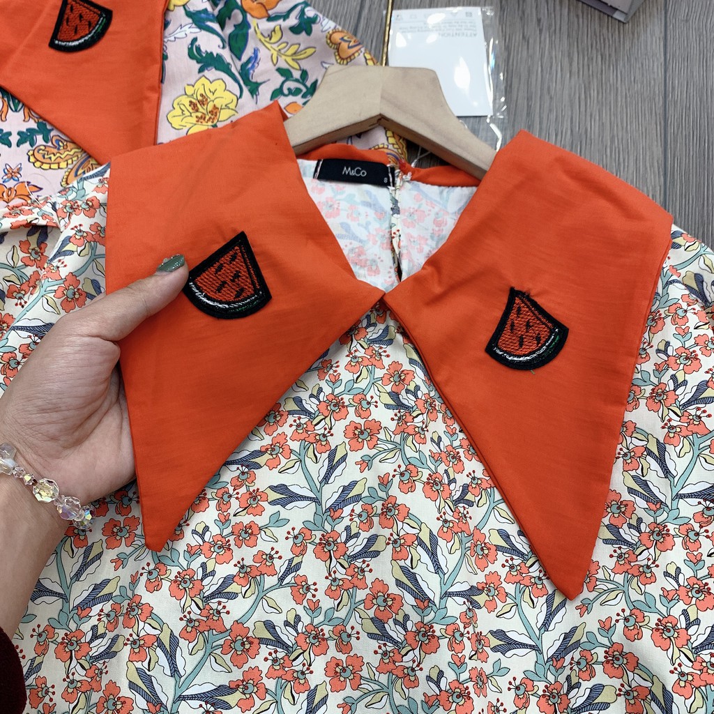 Đầm Hoa Nhí Phối Cổ Thêu Cực Hot | BigBuy360 - bigbuy360.vn