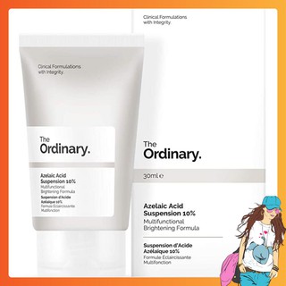 Kem dưỡng sáng da, mờ thâm The Ordinary Azelaic Acid Suspension 10% 30ml [SALE KHỦNG]