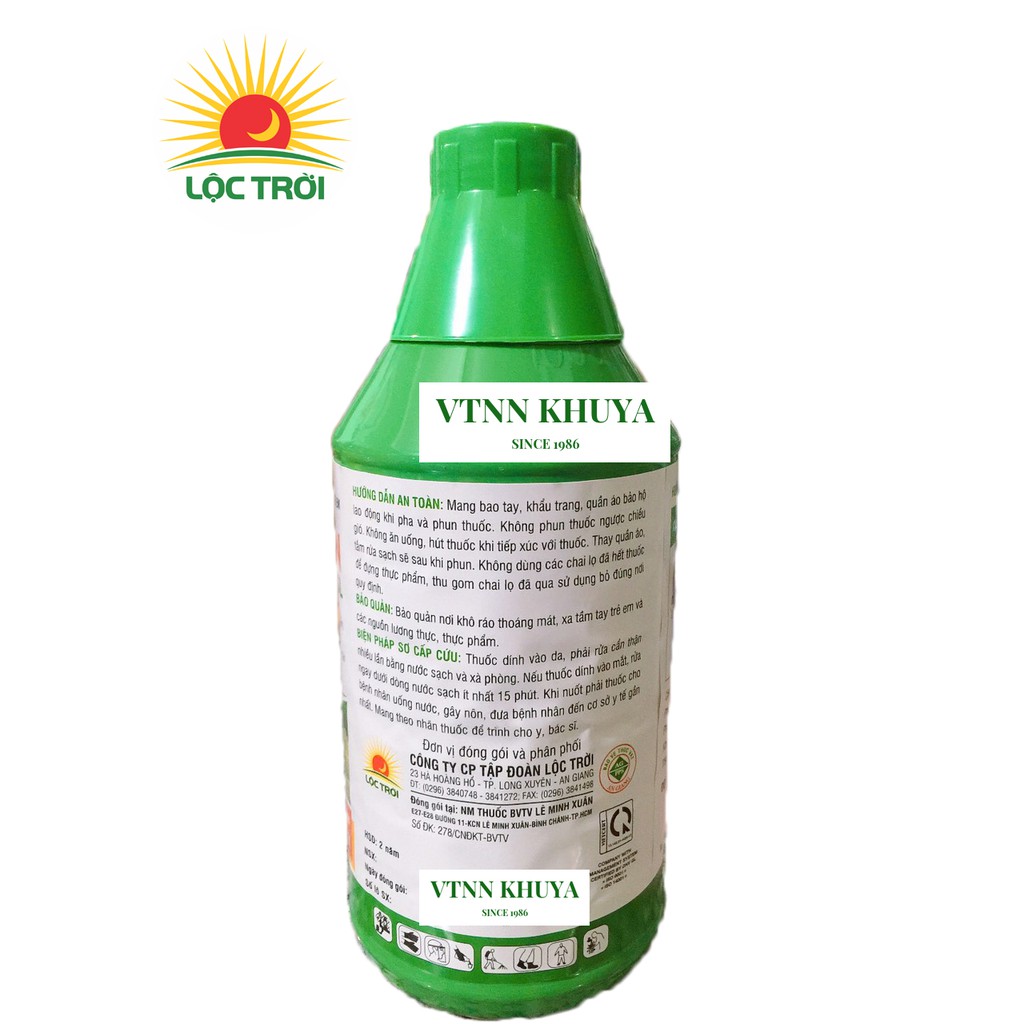 Thuốc trừ cỏ Glyphosan 480SL chai 1 lít Diệt cỏ Khai hoang