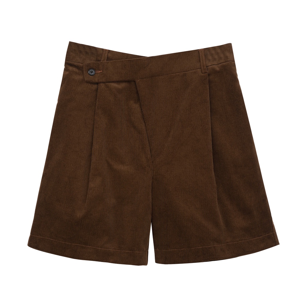 BLANKESPACE Quần Ngắn Gravel Shorts Vải Khaki Gân Thời Trang Nam Nữ Unisex