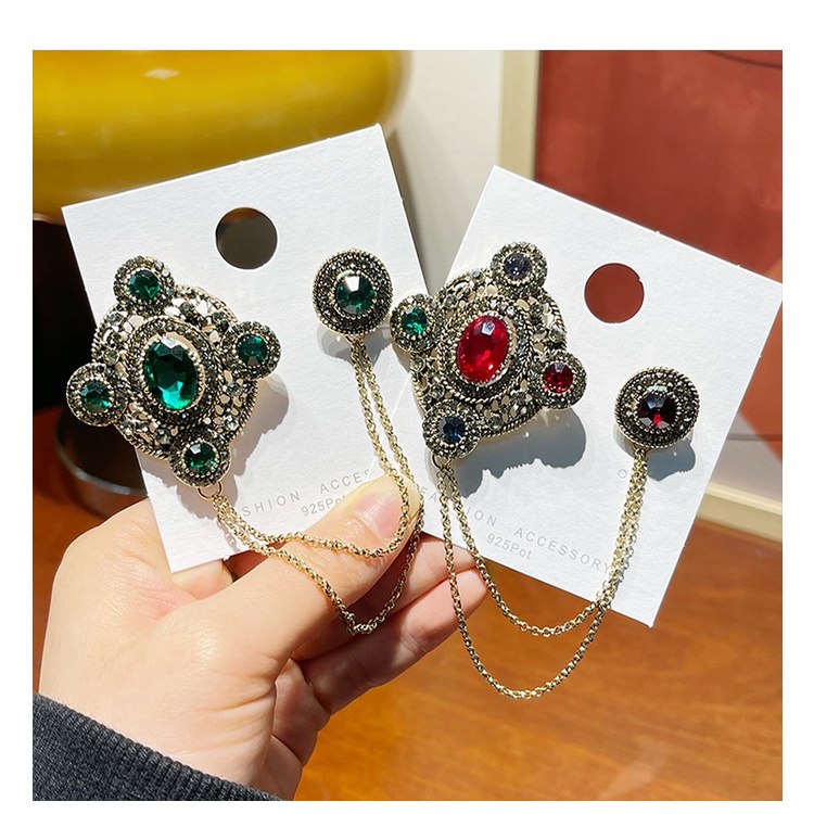 Huy Hiệu Cài Áo Hình Thánh Giá Đính Đá Thời Trang