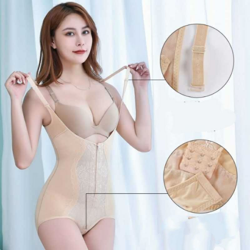 Áo gen định hình gen nịt bụng toàn thân giảm eo sau sinh sau hút mỡ phẫu thuật, ghen nịt chống cuộn sau sinh, hút mỡ