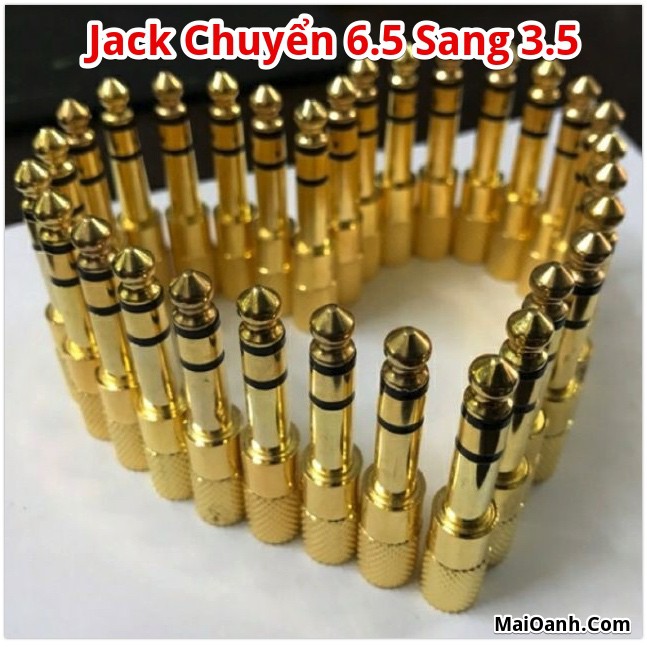 Jack chuyển đầu 6.5 sang 3.5 chất lượng cao