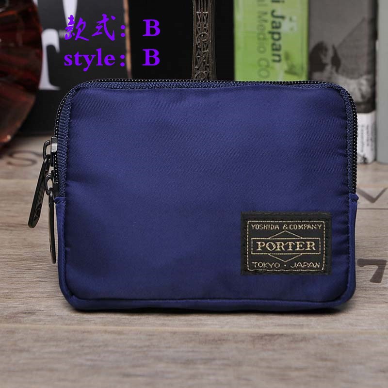 ready stock Japan Porter bag Unisex Men and Women Bag Clutch Bag Keys Wallet Card Wallet Coin Purse Mini Bag Beg Waterproof