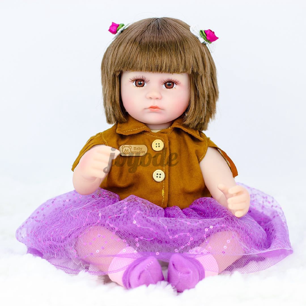 Búp Bê Em Bé Sơ Sinh Bằng Silicon 16 "42Cm