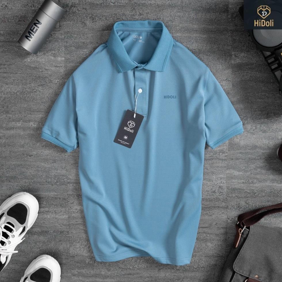 Áo thun polo nam trơn cổ bẻ vải Cotton cao cấp co giãn, thấm hút mồ hôi hàng chất lượng loại 1