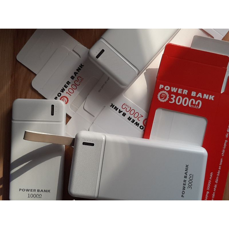 Sạc Dự Phòng❤️FREESHIP ❤️Cục Sạc Dự Phòng 10000mah,20000mah,30000mah❤️Cục Sạc Nhanh POWER BANK.