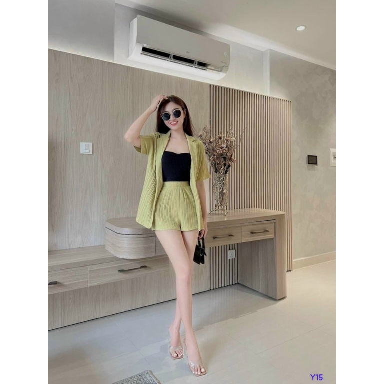 SET 3 MÓN ( ÁO/ QUẦN DÙI/ BARA ) XỐP LÓT COTTON, THOÁNG MÁT, TRẺ TRUNG, NĂNG ĐỘNG, MẶC CỰC XINH SHOP HHP