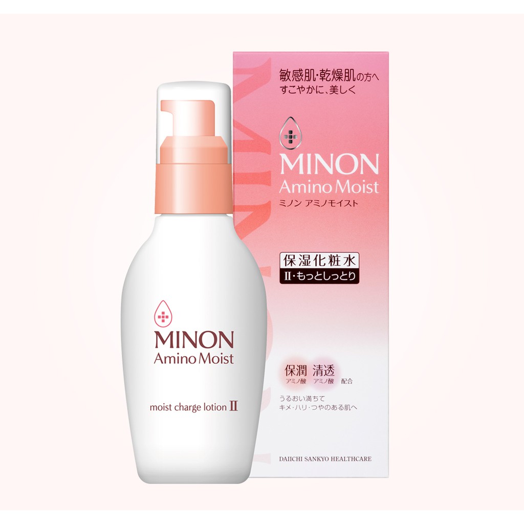 Minon  Amino Moist - Nước Hoa Hồng Dưỡng Ẩm Minon Amino Moist Moist Charge Lotion II 150ml