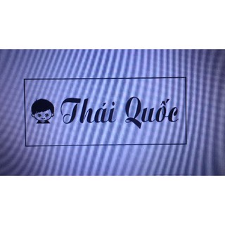 DẤU IN TÊN CHO BÉ