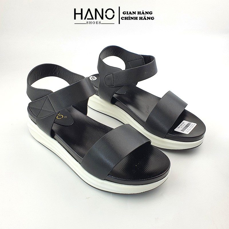 Sandal Đế Xuồng Siêu Nhẹ 3phân/3cm thời trang Da Cao Cấp chuẩn xịn VNXK - HANO 1217